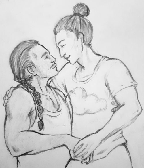 Kaschu_Kaschu's tweet photo. Some Modern AU #nielan 
#LanXichen  #NieMingjue https://t.co/9vAwiCtea0