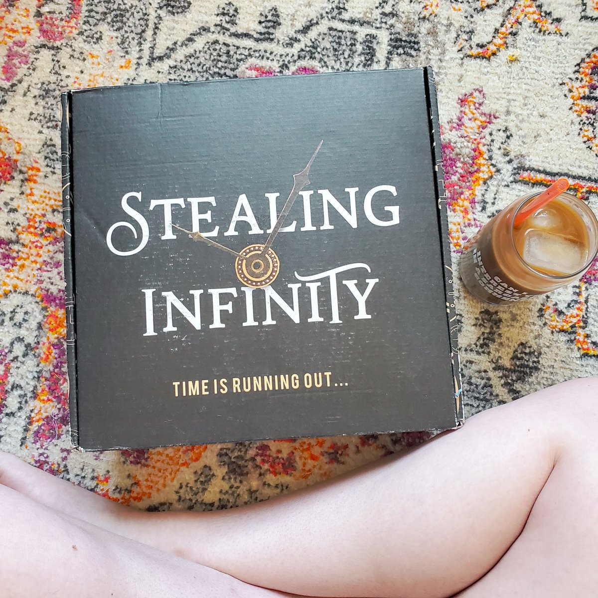 Unboxing my first ever PR box, for Stealing Infinity (out later this month). There's some pretty cool stuff in here! Check it out #booktwt instagram.com/p/CewFxRtLZd7/…
