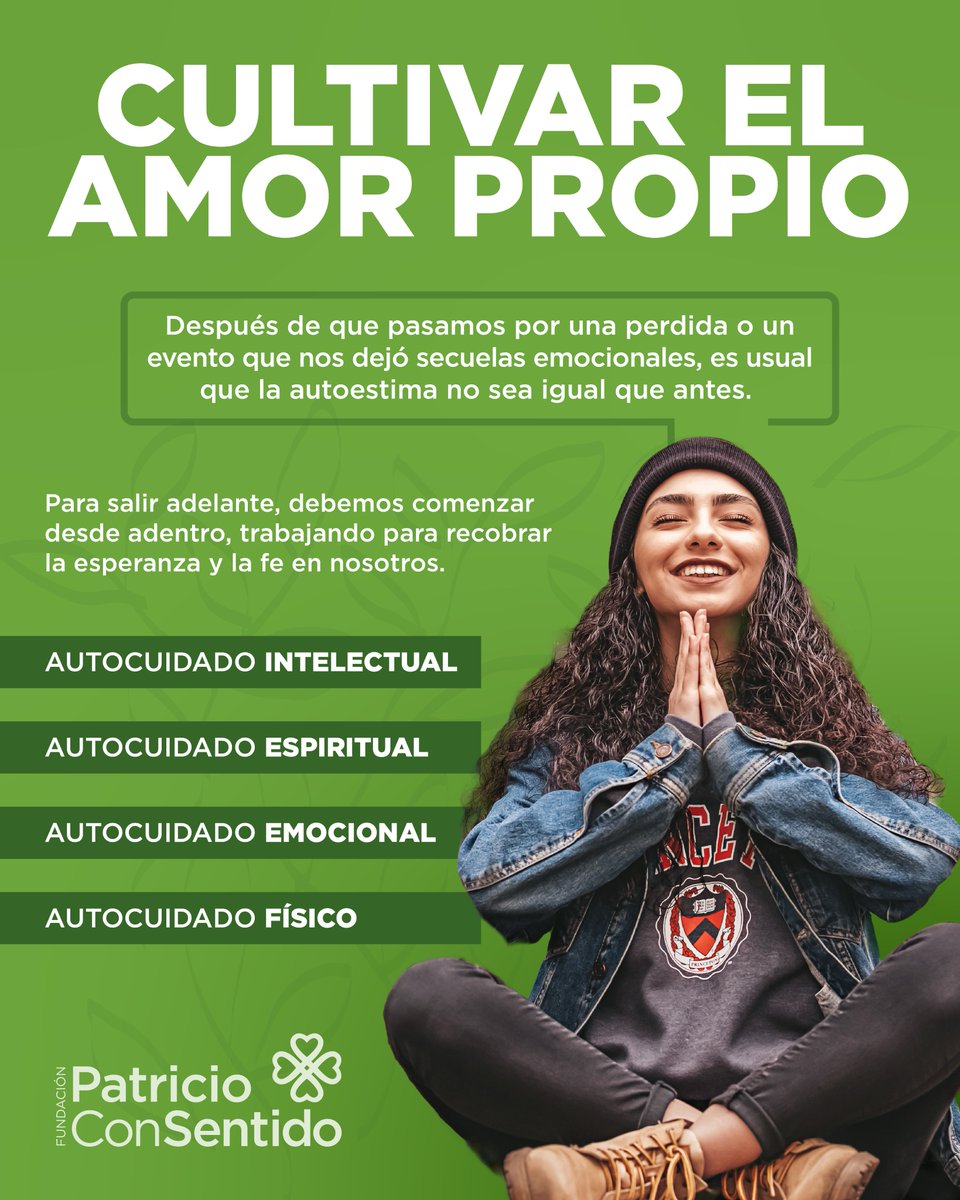 Creemos hábitos positivos que ayuden en nuestro proceso de sanación. 🫂🤍🍀 

#PatricioConSentido #ApoyoEmocional #EspacioMemorial #ManejoDelDuelo #AyudarEsDeBuenaSuerte