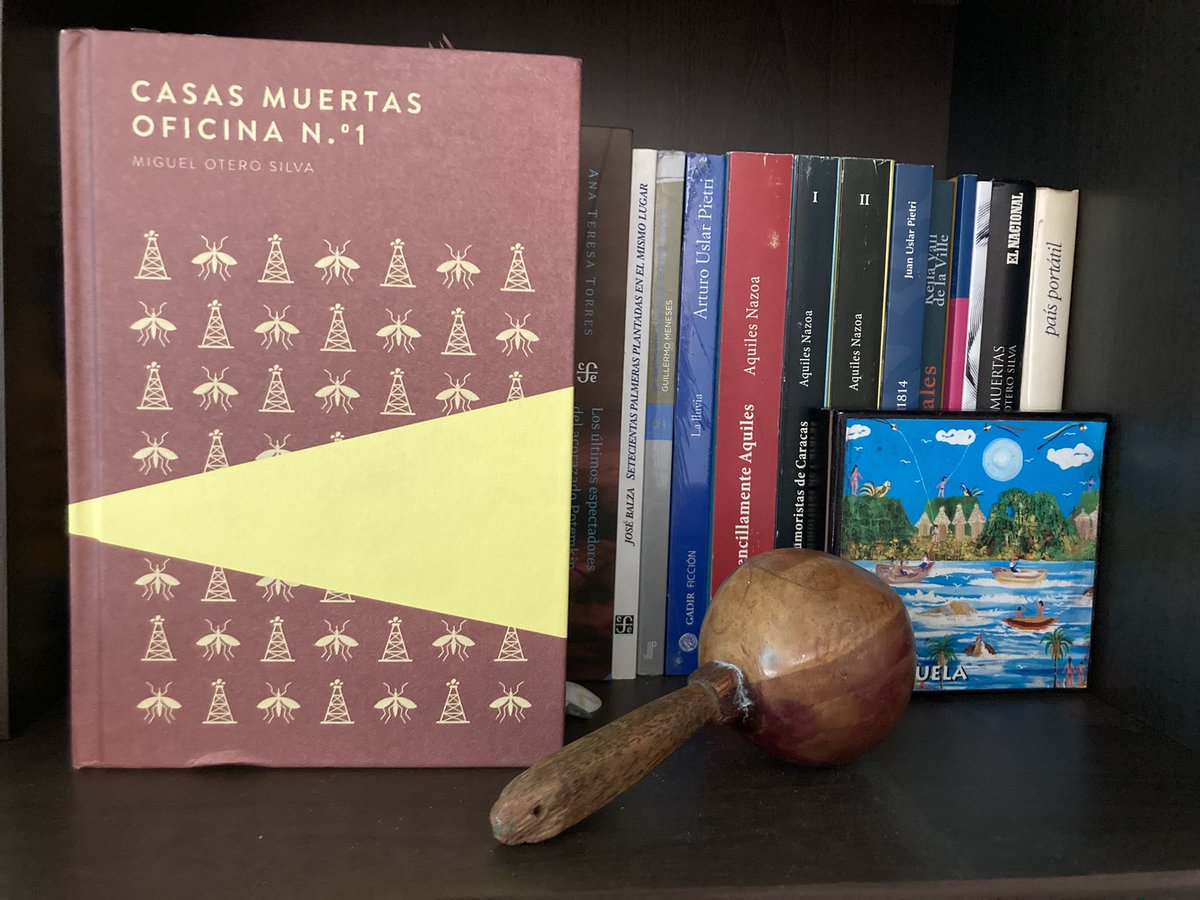 Desde España me llego esta hermosa edición de #CasasMuertas y #OficinaN1 de #MiguelOteroSilva @TrotalibrosEd , un gran clásico de la #Literaturavenezolana 🤩