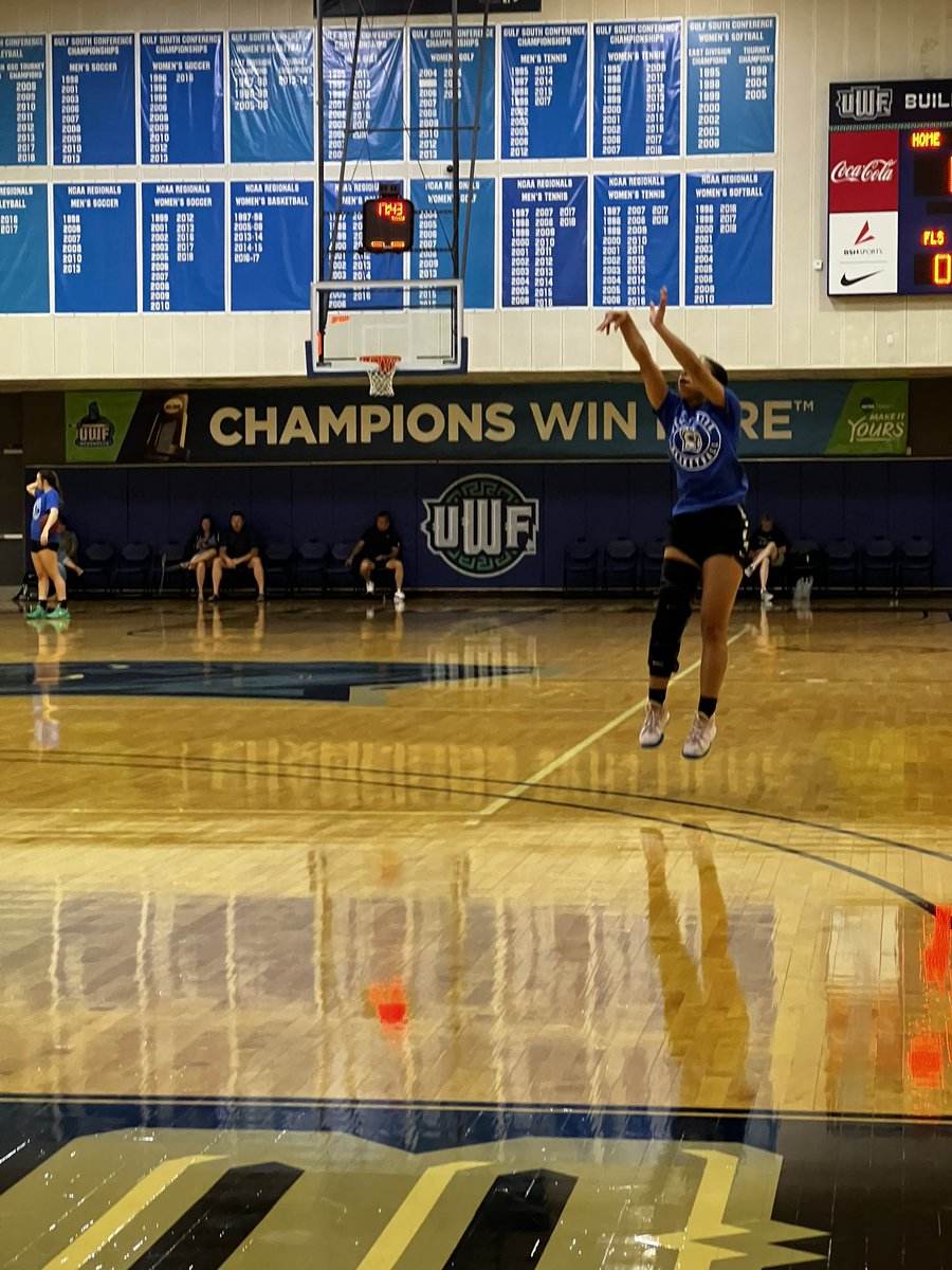 AD24_LiteBrite's tweet photo. Had a great time at the @UWF Elite Camp today. Thank you so much for the invite &amp; i’m excited to get back on campus soon! Thank you @CoachJHarrison1 for the opportunity! https://t.co/fABImfA5g7