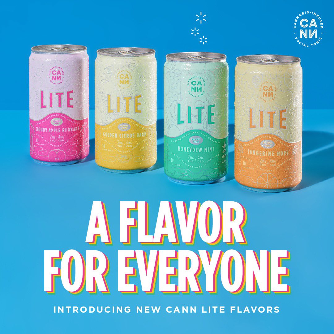 A light buzz, now available in lite flavors from <a href="/drinkcann/">Cann</a> — the queer-founded cannabis company and makers of the #1 thc-infused drink in the country! #Pride2022
