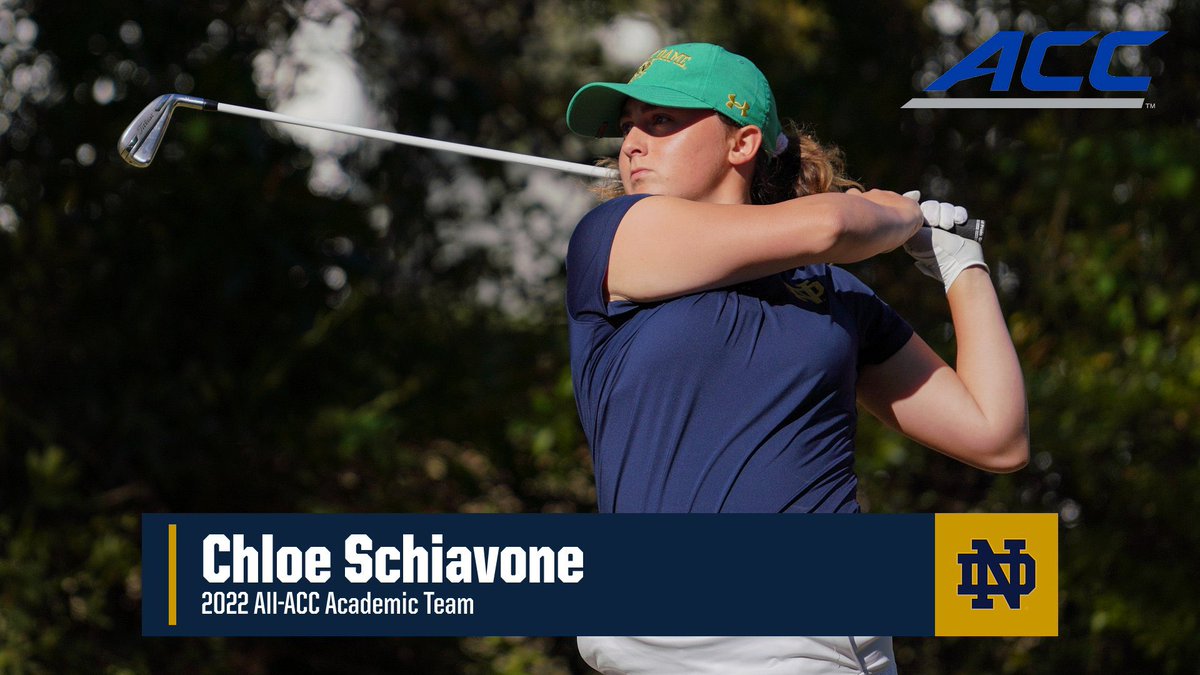 Chloe caps a great first full season with the Irish, earning All-ACC Academic Team honors!