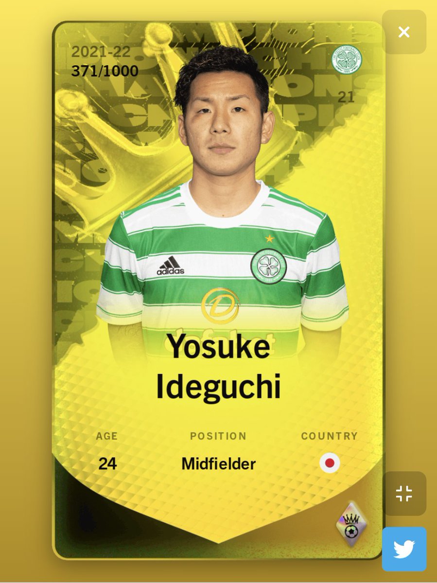 🚨GIVEAWAY🚨

🍀<a href="/CelticFC/">Celtic Football Club</a> X <a href="/Sorare/">Sorare</a> Champion Edition "Call me Guchi" 🏆

To Enter

✅Like &amp; RT ♻️

Giveaway Friday
📺YouTube.com/Quinny3001🔔

➡️Start Your Sorare club Today using this link for a FREE Tier 2 <a href="/MLS/">Major League Soccer</a> Limited card &amp; Full Common Team: sorare.com/r/quinny