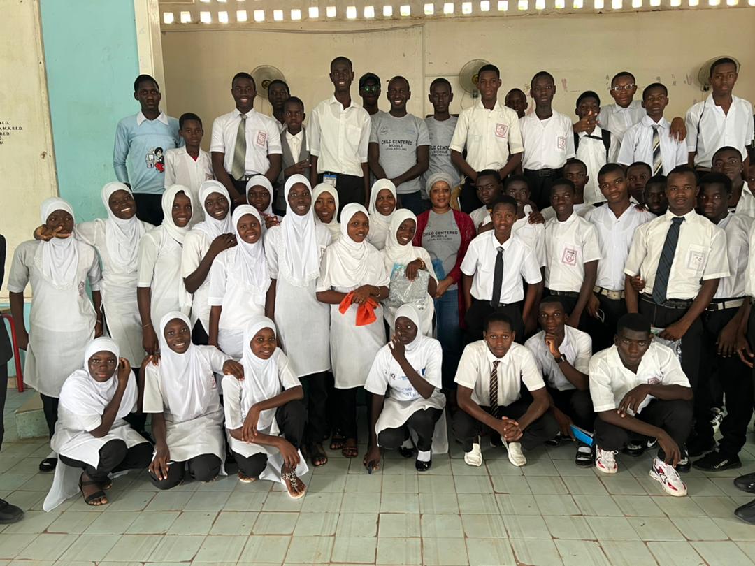 Presently, we are in the provinces to raise aware of students on how to enhance access to a child friendly justice system &amp; legal aid in The Gambia together with the National Agency for Legal Aid. Congratulations to the team.  <a href="/UNICEFGambia/">UNICEF The Gambia</a>.