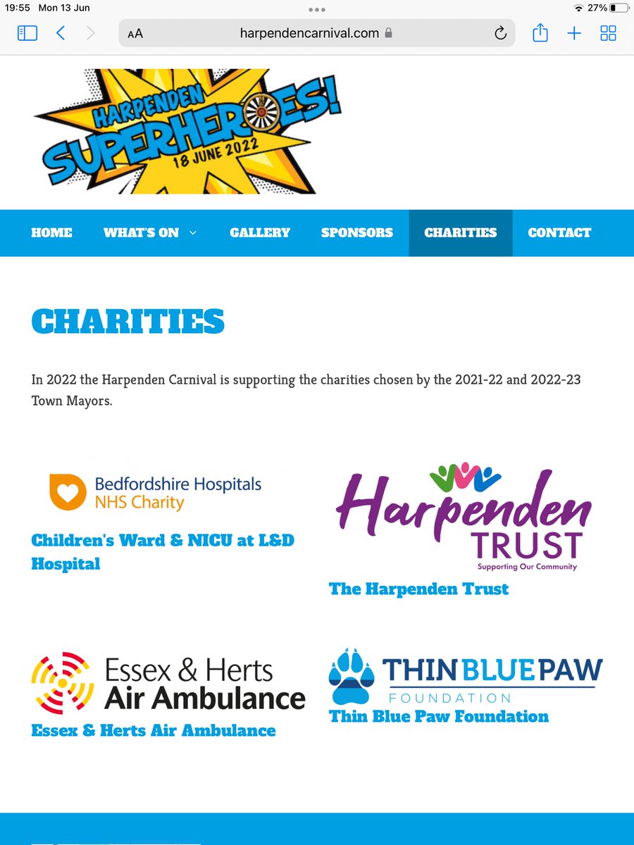 Only 6 days to go…
Until the Harpenden Carnival. Brought to you jointly by Harpenden Town Council and Harpenden Round Table, &amp; not to forget our great sponsors- thank you!! Come join us for fun and festivities for the whole family this Saturday,and support great local charities