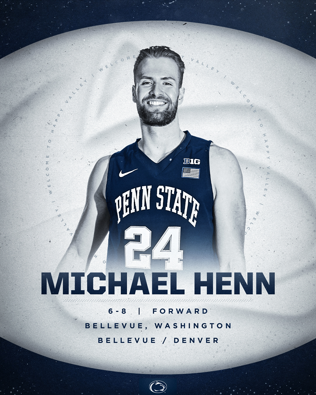 Penn state best sale basketball jersey