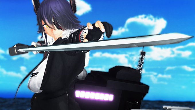 見た人も無言で剣を構えた何かをあげるのtwitterイラスト検索結果