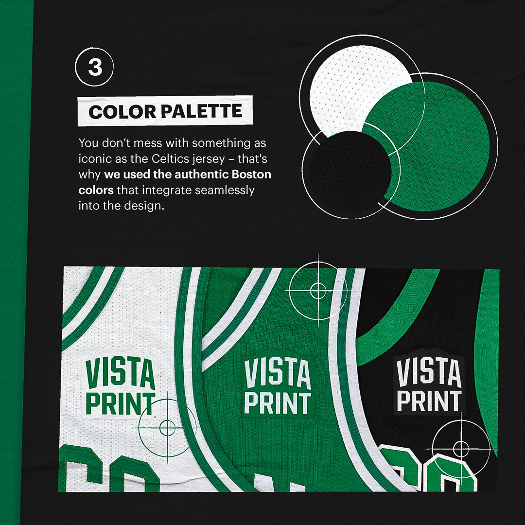Vistaprint takes over for GE as the Celtics' jersey sponsor - The