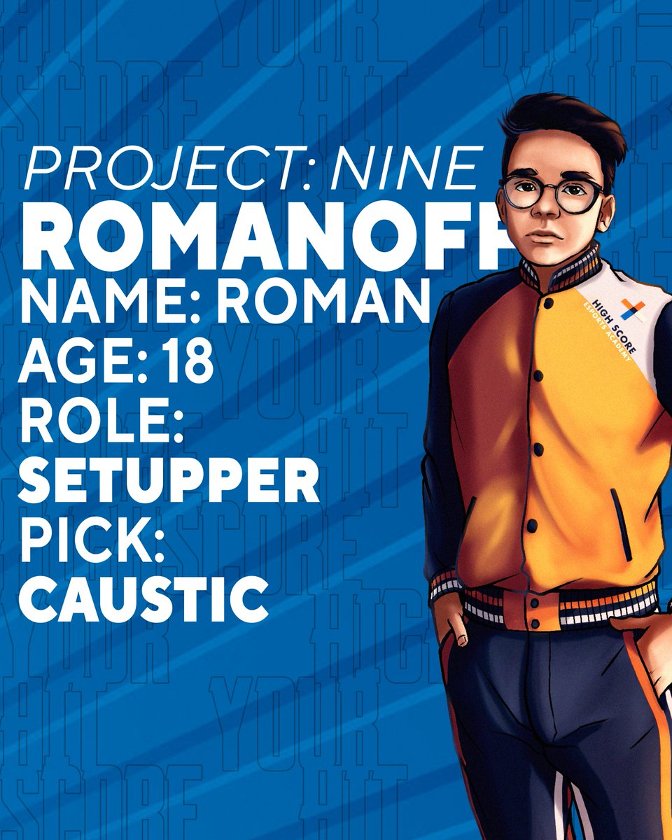 Highscore_gg's tweet image. Ciao sono Roman, in arte Romanoff, ho 18 anni, la prima esperienza che ricordo è quando giocavo a #CS #GO a 6 anni.
Ora sono pronto a scalere con il #𝘁𝗲𝗮𝗺 #𝗡𝗶𝗻𝗲 e 𝗛𝗶𝗴𝗵 𝗦𝗰𝗼𝗿𝗲 #𝗘𝘀𝗽𝗼𝗿𝘁𝘀 #𝗔𝗰𝗮𝗱𝗲𝗺𝘆 le classifiche dei 𝘁𝗼𝗿𝗻𝗲𝗶 #ApexLegends!