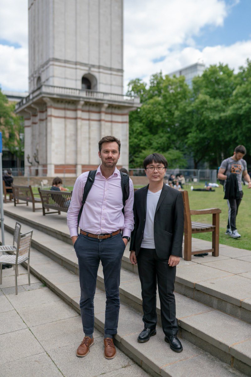 titiricigroup's tweet photo. Congratulations @ZhenXu9 for a successful PhD viva examination @ImperialChemEng. Many thanks to the external @pastagroup and internal @hankin_anna examiners and to Amparo for observing. Best of luck in your new adventure @alexforse1 @ChemCambridge https://t.co/SOCu6UOtFG