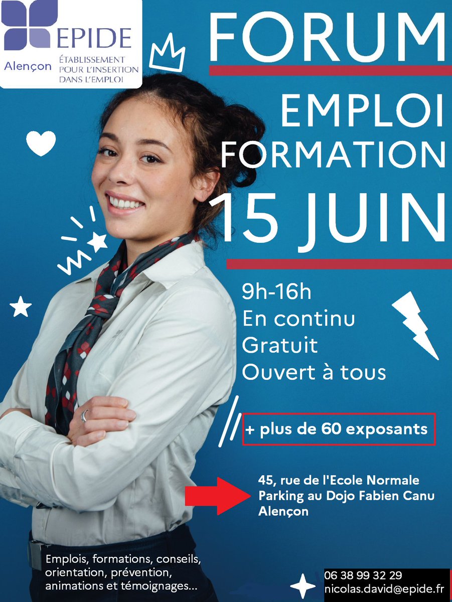 📢 Forum emploi et formation le 15 juin à Alençon

FACE Normandie et plus particulièrement l’antenne de l'Orne sera présente avec des entreprises qui s’engagent dans le département !