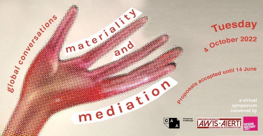 caavisual's tweet photo. Our upcoming Global Conversation on Materiality and Mediation brings together three intersecting constituencies—art and design, design history, and word and image studies. Proposals are due tomorrow!

https://t.co/zoAqtGzEUw

#materiality #mediation #caa #image #design #art #word https://t.co/hPNPG9ELgg