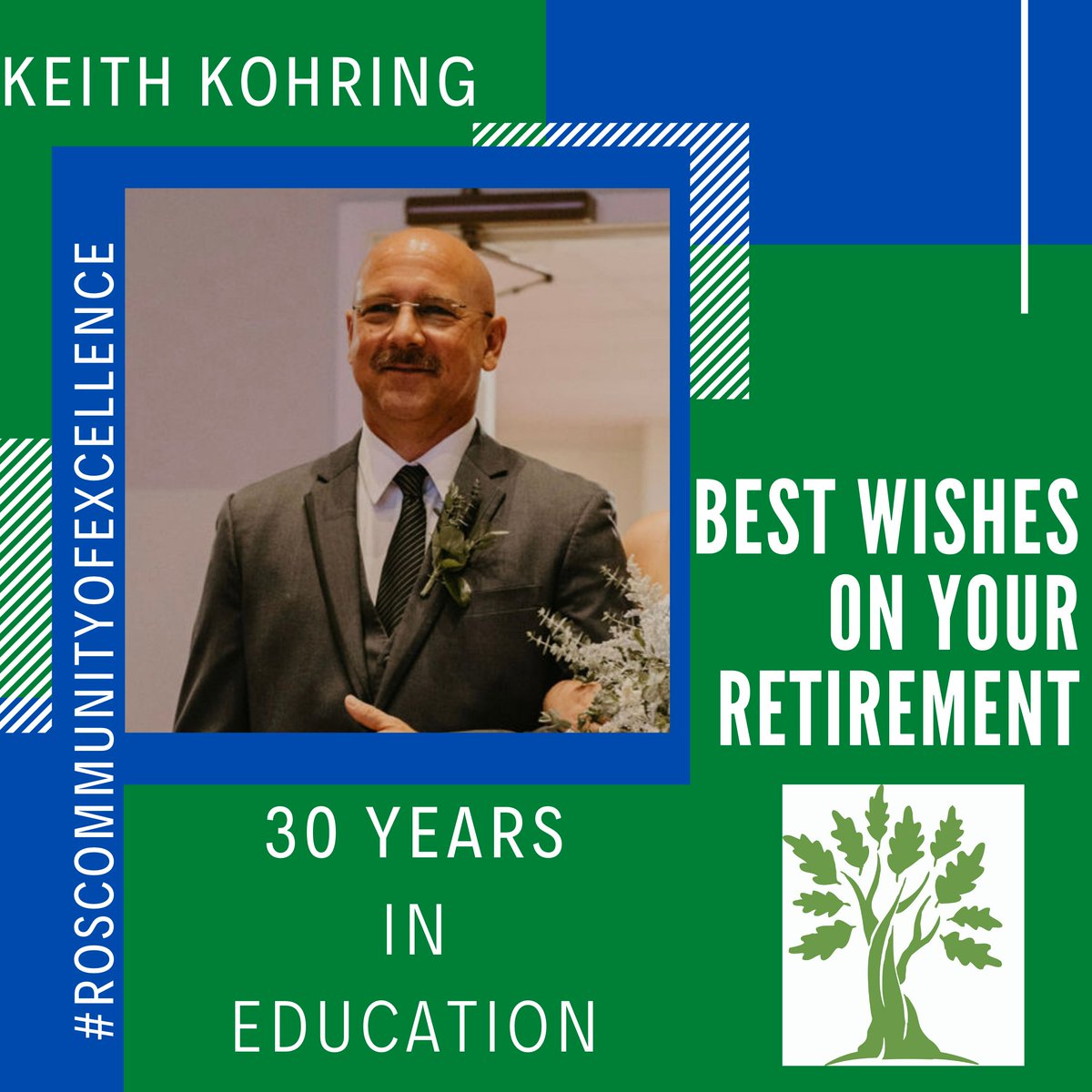 royaloakschools's tweet photo. Congratulations on your retirement Keith!
You'll be missed!
#roscommunityofexcellence https://t.co/5jTHgU5Ukk