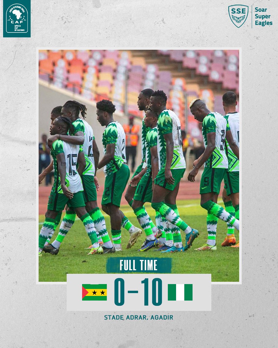 Odwise1's tweet photo. Is this True or Am dreaming ? 😟😳😳 Super Eagles 10-0!

#AFCON2023Q | #STPNGA https://t.co/LcqzXz6A1A