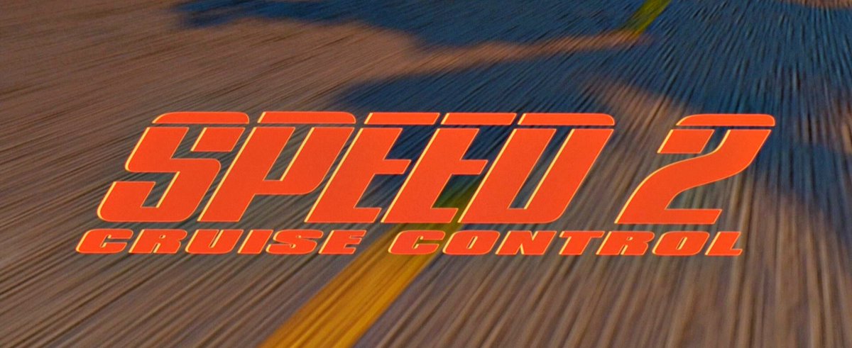 aresluoga's tweet photo. 25 years ago today, #Speed2CruiseControl, the sequel to the 1994 international box office hit #Speed, directed by #JanDeBont, and featuring the return of #SandraBullock, plus #JasonPatric and #WillemDafoe, opened in US theaters to negative reviews and weak box office performance. https://t.co/drRrMTb7ak