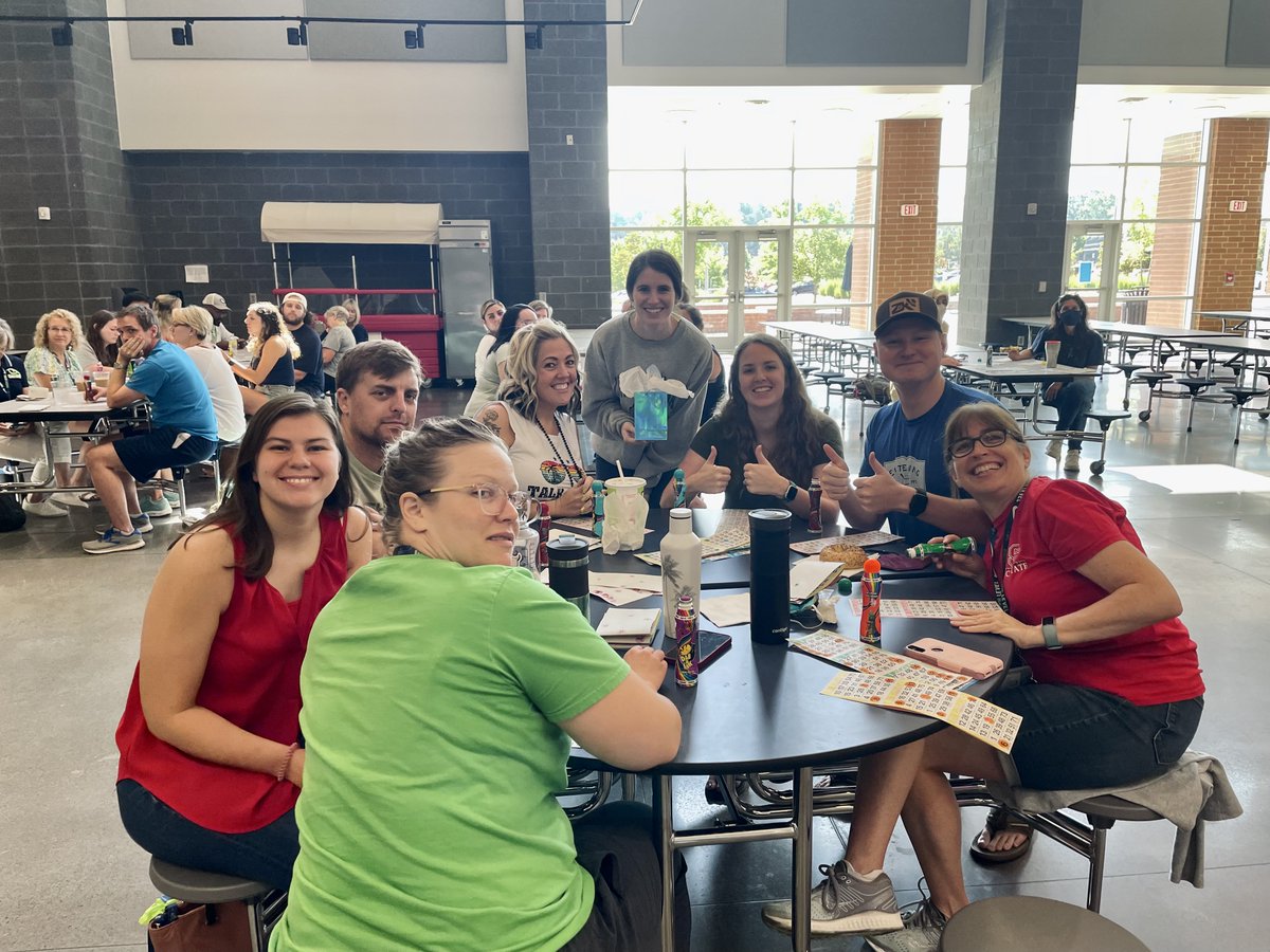 BIG shoutout to Mrs. Barnes for winning a prize for her whole ➕➗ MATH DEPARTMENT ➖✖️