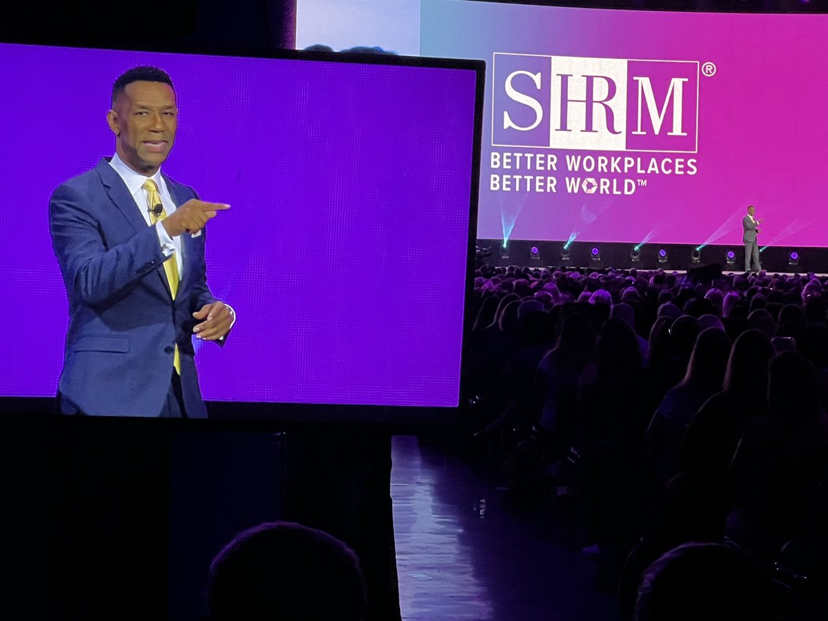 Johnny Taylor Jr at #SHRM22 - noted that great HR from 3 years ago is not enough now - a call to action on Mental Health.  A large percentage of employees would take more mental health help over wage increases.  We must meet the need.