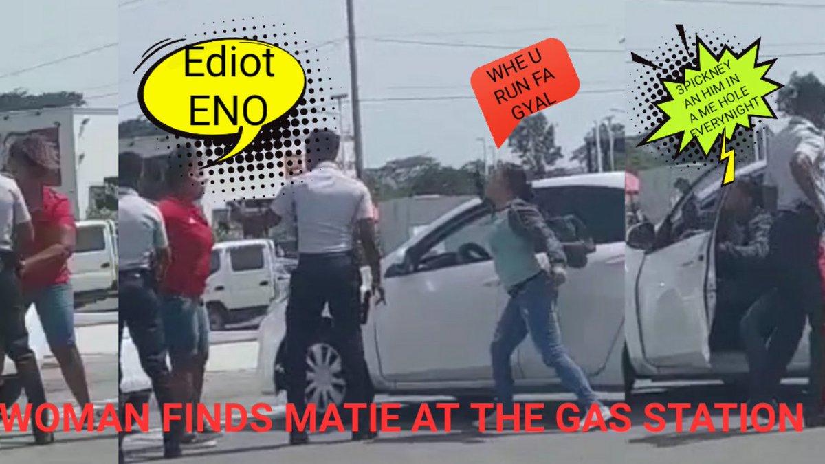 mummaoutaroad's tweet photo. Woman Attempts To Run Over Matie At Gas Station/ Portmore
https://t.co/jzvxedM0Dh
#mummaoutaroad #portmore https://t.co/xXTIYkQ0uW