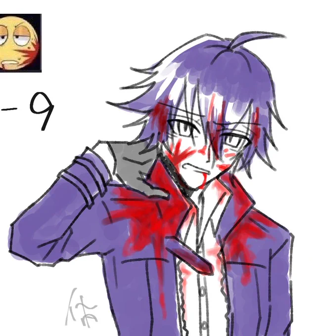 水流し～～!
もっと水心子くん描いていると思ったんだけど
原稿なので出せないというまさかのジレンマでした😊😊💦💦💦
また血ですよ! 