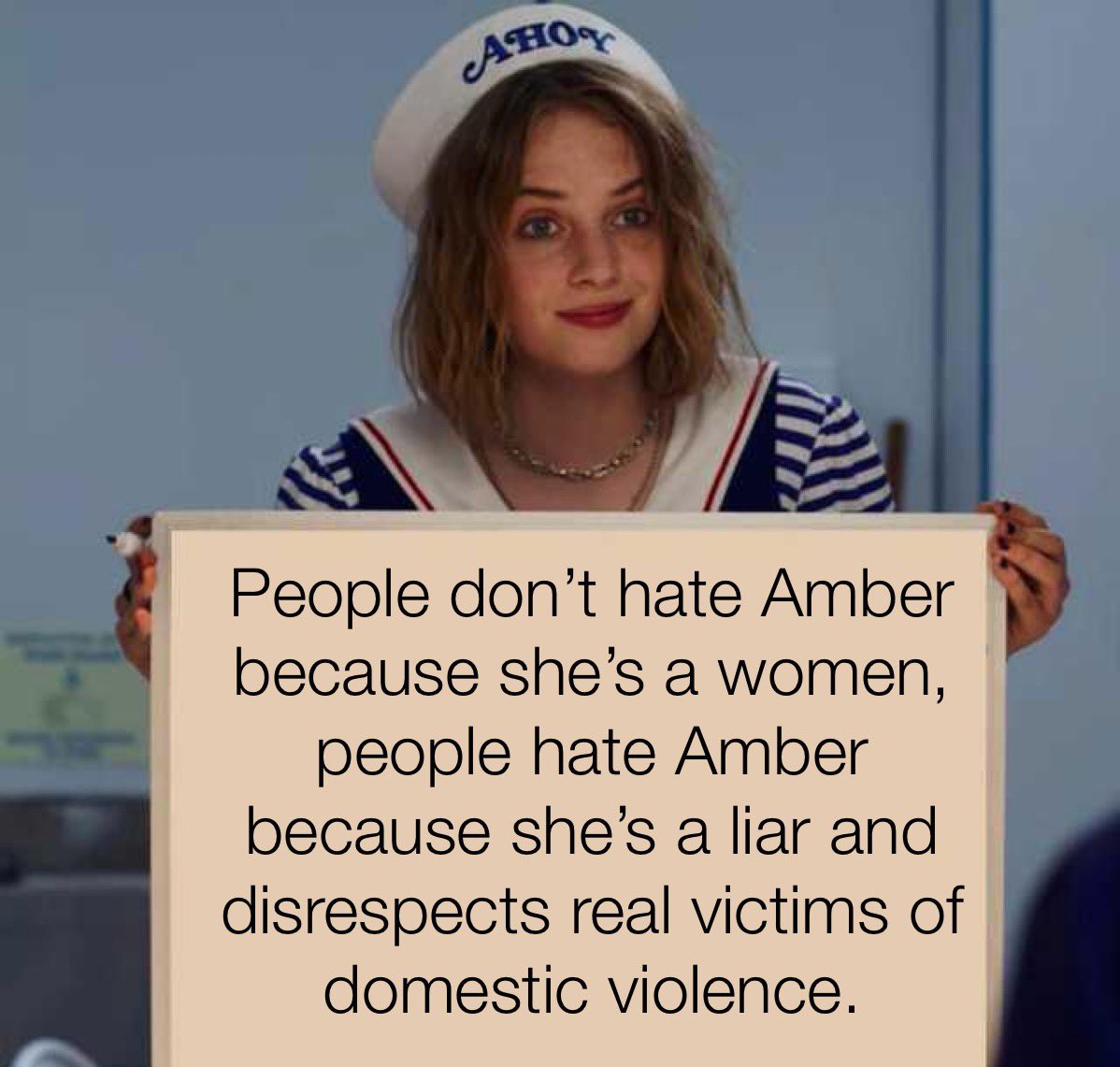 NavySailorBMC's tweet photo. Shame on you @TODAYshow @SavannahGuthrie paying that liar to hear more of her lies, remind me how you covered up what Matt Lauer did for years #AmberHeardlsAnAbuser #AmberHeardIsALiar #AmberTurd #AmberHeard #JohnnyDeppIsInnocent #AmberHeardlsApsychopath https://t.co/KjODkvR835