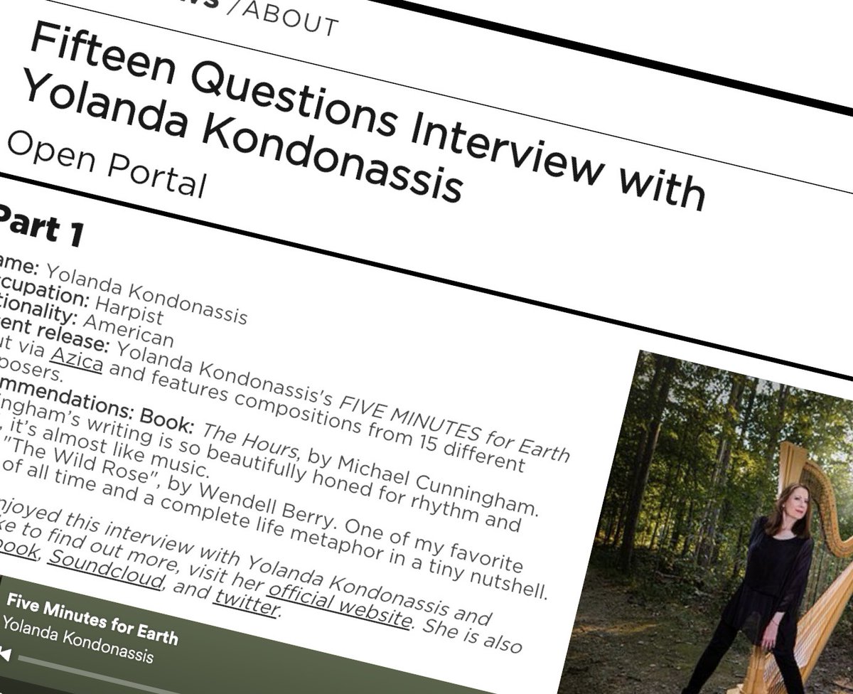 Many thanks to "15 Questions" for inviting me to answer some super thought-provoking questions! Check out my answers at: 

15questions.net/interview/fift…