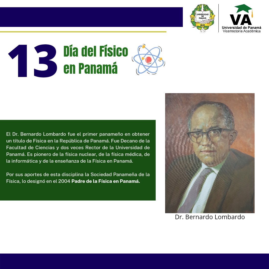 Vicerrectoría Académica- Universidad de Panamá (@vicerrectoriap) on Twitter photo Felicidades a todos los Físicos de Panamá, y un saludo muy especial a nuestro Rector, Dr. Eduardo Flores; al Vicerrector Académico, Dr. José Emilio Moreno y al Profesor Noriel Correa.
<a href="/UNIVERSIDAD_PMA/">Universidad dePanamá</a> <a href="/emiliomoreno48/">José Emilio Moreno</a> <a href="/eflorescastro/">Eduardo Flores C.</a> <a href="/semanario7/">Semanario La Universidad</a> Felicidades a todos los Físicos de Panamá, y un saludo muy especial a nuestro Rector, Dr. Eduardo Flores; al Vicerrector Académico, Dr. José Emilio Moreno y al Profesor Noriel Correa.
<a href="/UNIVERSIDAD_PMA/">Universidad dePanamá</a> <a href="/emiliomoreno48/">José Emilio Moreno</a> <a href="/eflorescastro/">Eduardo Flores C.</a> <a href="/semanario7/">Semanario La Universidad</a>