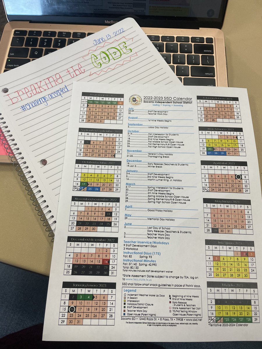 Getting the 22-23 school year started! #challengeaccepted