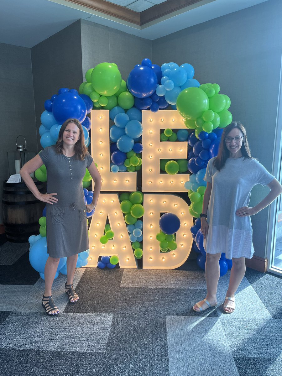 tullylmc's tweet photo. Learning to LEAD through the Library with @lb_akers  Getting pumped up for the 2022-2023 school year! #jcpslsa https://t.co/VPj2SFOMSz
