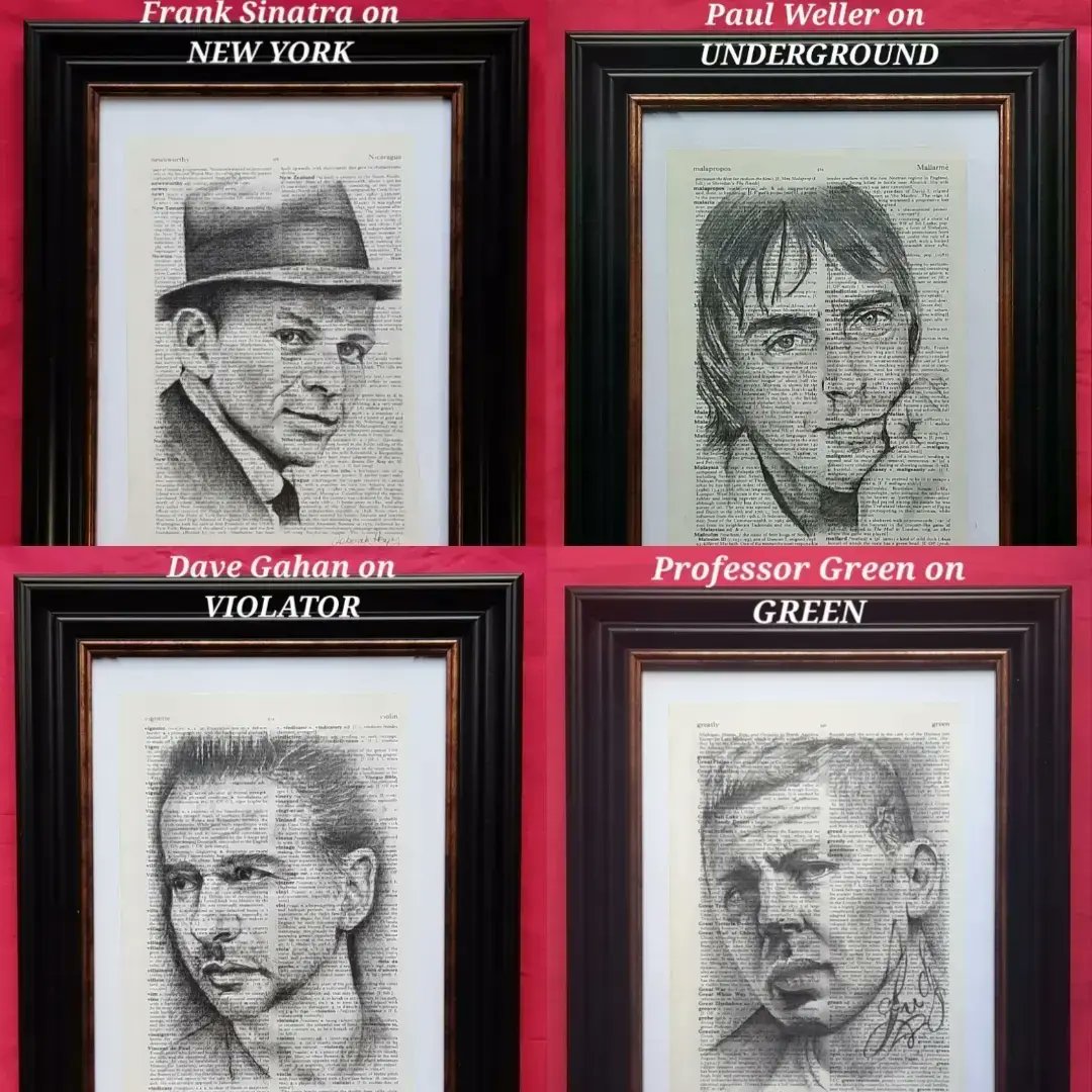 deborahheapyart's tweet photo. R U sorted for FATHERS DAY on Sunday. 
Or have U forgotten? 😬
My vintage Oxford Dictionary page drawings in a A4 frame R available. Each one is hand drawn on a page containing a significant word for that image &amp; only £50 +p&amp;p
#essex #art #FathersDay #fathersdaygifts #maldon https://t.co/FeQKupk5fy