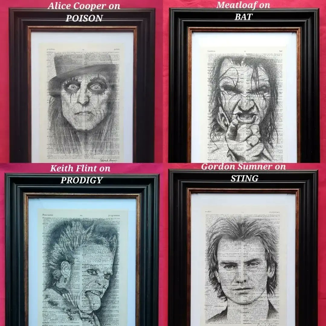deborahheapyart's tweet photo. R U sorted for FATHERS DAY on Sunday. 
Or have U forgotten? 😬
My vintage Oxford Dictionary page drawings in a A4 frame R available. Each one is hand drawn on a page containing a significant word for that image &amp; only £50 +p&amp;p
#essex #art #FathersDay #fathersdaygifts #maldon https://t.co/yTVtTXjrbF