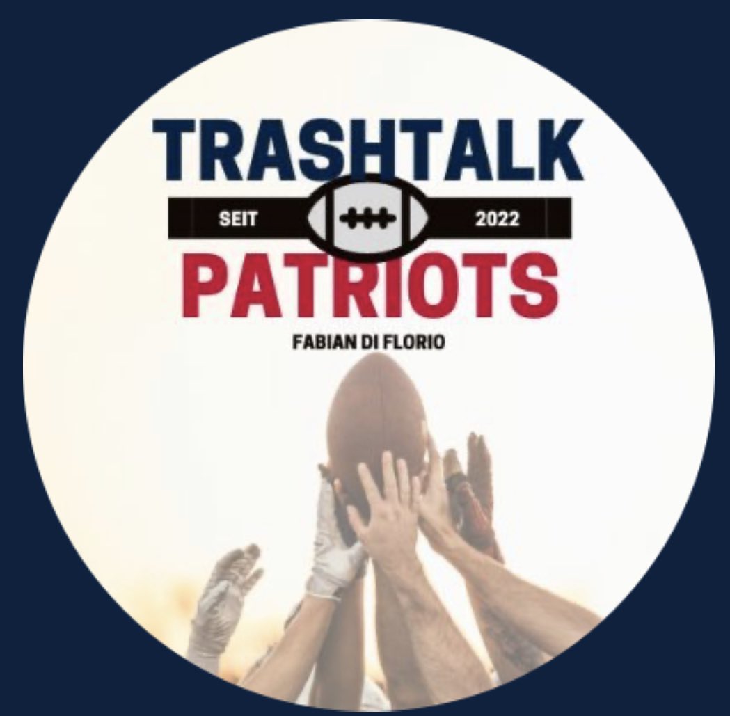 B3astm0deTV's tweet photo. An alle @Patriots Fans. 
Wenn ihr noch nicht die richtigen Podcasts gefunden habt, wo es um eure Patriots geht, kann ich euch 2 empfehlen. 
Einmal der gute Lukas mit seinem @fullbackdivepod und Fabi vom @PatsTrashtalk Podcast. 2 sehr kompetente Podcaster. Lasst liebe da! #GoPats https://t.co/Hpy94sjJK7