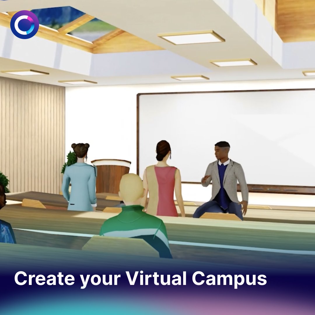 Create your free Virtual Campus in #Challau #Metaverse - host online tutorials, virtual classes and connect with students from anywhere in the world! 🏫✨

Get started on challau.com - no app needed!

#virtualcampus #virtualcollege #onlineclasses #socialmedia #vr #AR