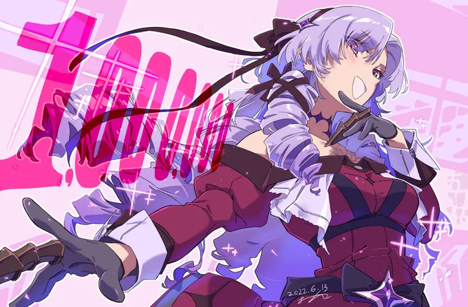 #サロメ百万展
口の中を白で塗りたかったんですわ。 
