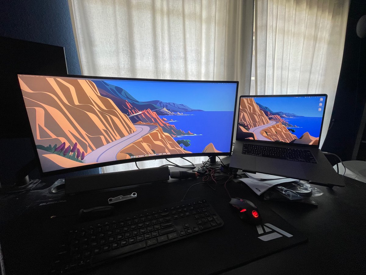 Just upgraded to a 34” widescreen from a 24”. It feels off, maybe just need some time adjusting to it. Anyone else out there make a similar switch?