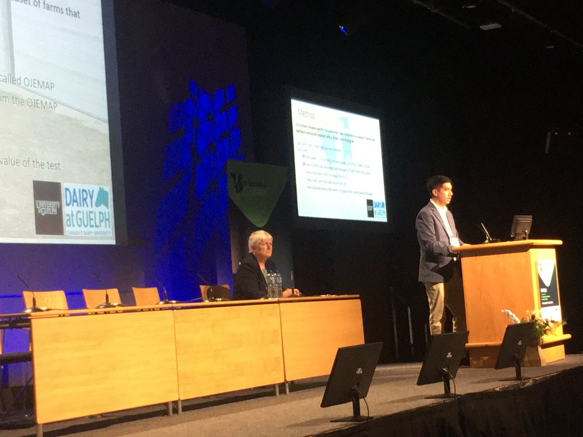 PeterMullowney's tweet photo. Jamie Imada from Guelph talking on Johne’s control at #ICPDublin https://t.co/tCIRRT4P51
