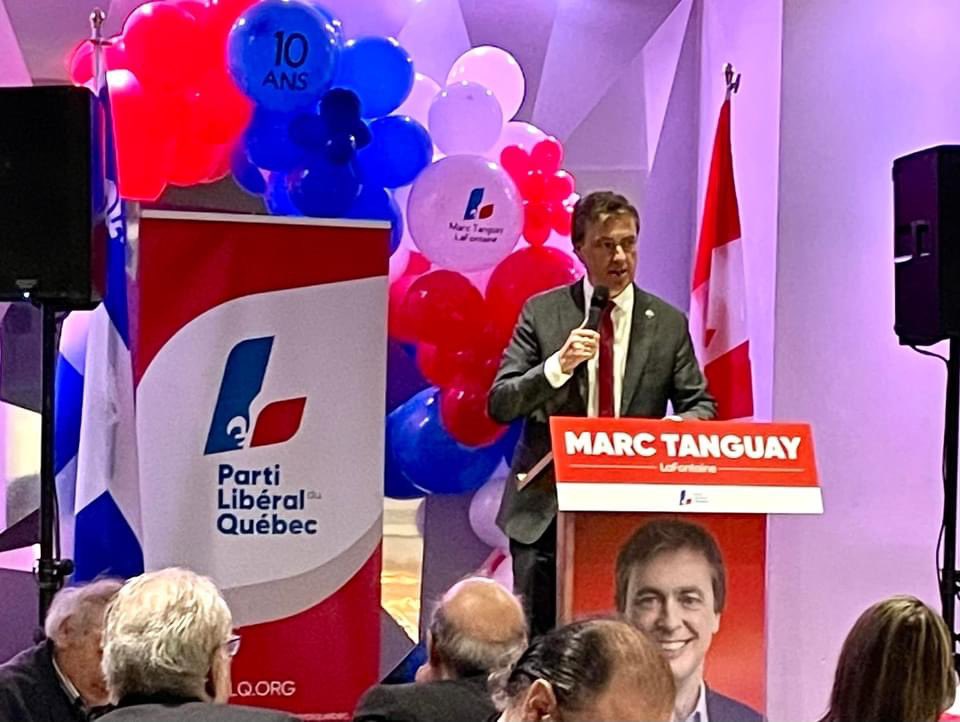 AlexandreIraca's tweet photo. Très heureux d’avoir assisté à la fête de mon ami et ex-collègue à l’Assemblée Nationale, Marc Tanguay, pour ces 10 ans de vie politique! Un travailleur acharné, près des citoyens. Plus de 500 personnes, WoW, une belle réussite! https://t.co/xNgdBFQJY6
