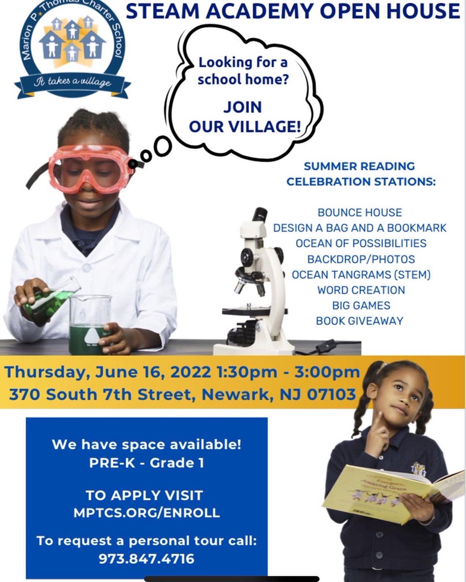 FABTTODD's tweet photo. Marion P. Thomas Charter Schools  in Newark has openings in their high school for culinary and perforng arts and STEAM Academy! Check out the jobs available at: https://t.co/eAdmeKqwAX https://t.co/G1NmQ4uJfd