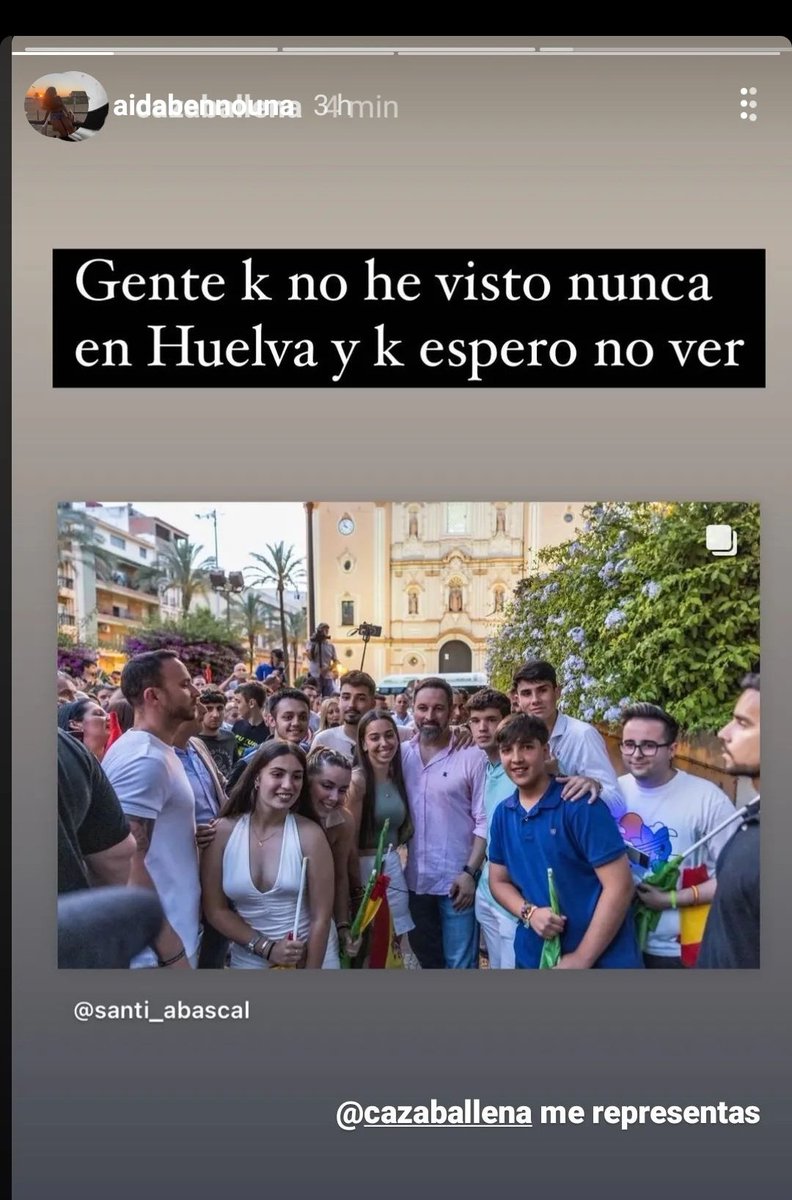 Que infeliz es la gente, pobrecitos y mi hermano ahí como un campeón jajajajajajaj dejad que la gente haga lo que quiera como si quieren ir al miting del partido del pueblo de mi primo, que pena dais 😂😂