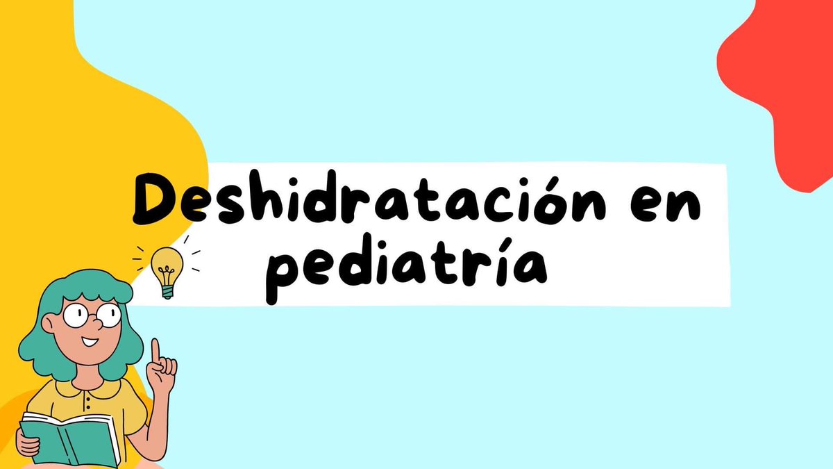 Hola!! Mi nombre es Ariana y soy estudiante de 5to año de medicina y hoy, junto con <a href="/rjabornisky/">Roberto Jabornisky</a> y la cátedra de <a href="/PedIIUNNE/">Pediatría II UNNE</a> , quería compartirles información acerca de la Deshidratación en pediatría 😵‍💫
Abro hilo 🧵