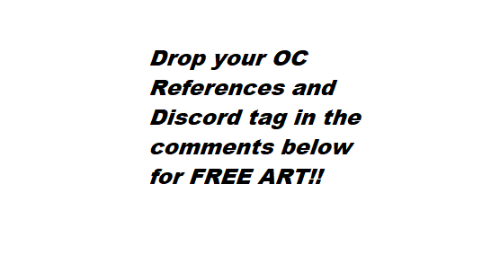 PincerProd's tweet photo. ⚠️🎨

Alright, I'm opening 1-3 FREE ART slots!

What I need:
- A reference of your character in the comments!
- Your Discord tag!

What drawings you *MIGHT* recieve of your character: (depending on how many I accept)
- A chibi or normal fullbody drawing
- A headshot
- A Halfbody https://t.co/xEVsS986AT
