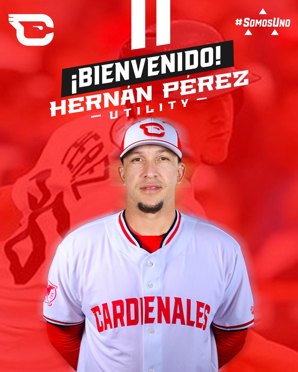 BIENVENIDO AL NIDO 🙌🔥

Hemos adquirido vía cambio con los <a href="/TigresOficiales/">Tigres de Aragua</a> al MVP de la 20-21, Hernán Pérez💥👏

El utility cuenta con promedio ofensivo de por vida en la <a href="/LVBP_Oficial/">#UnaVidaUnaLiga ⚾️🇻🇪</a> de .302, además de 23 cuadrangulares y 133 carreras impulsadas.
