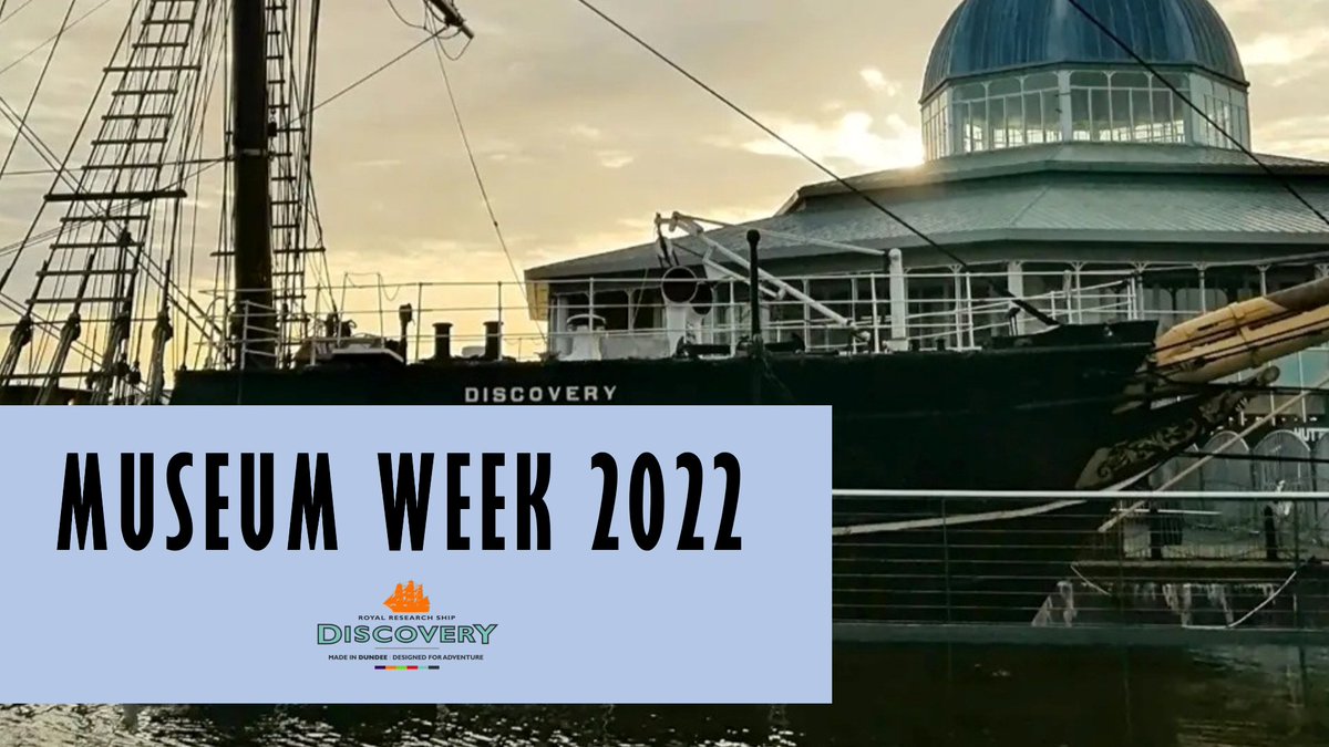 🏦⛵️ Today marks the beginning of #MuseumWeek2022, throughout this week, we will be promoting several subjects in relation to our museum with different themes each day! #discoveryMW