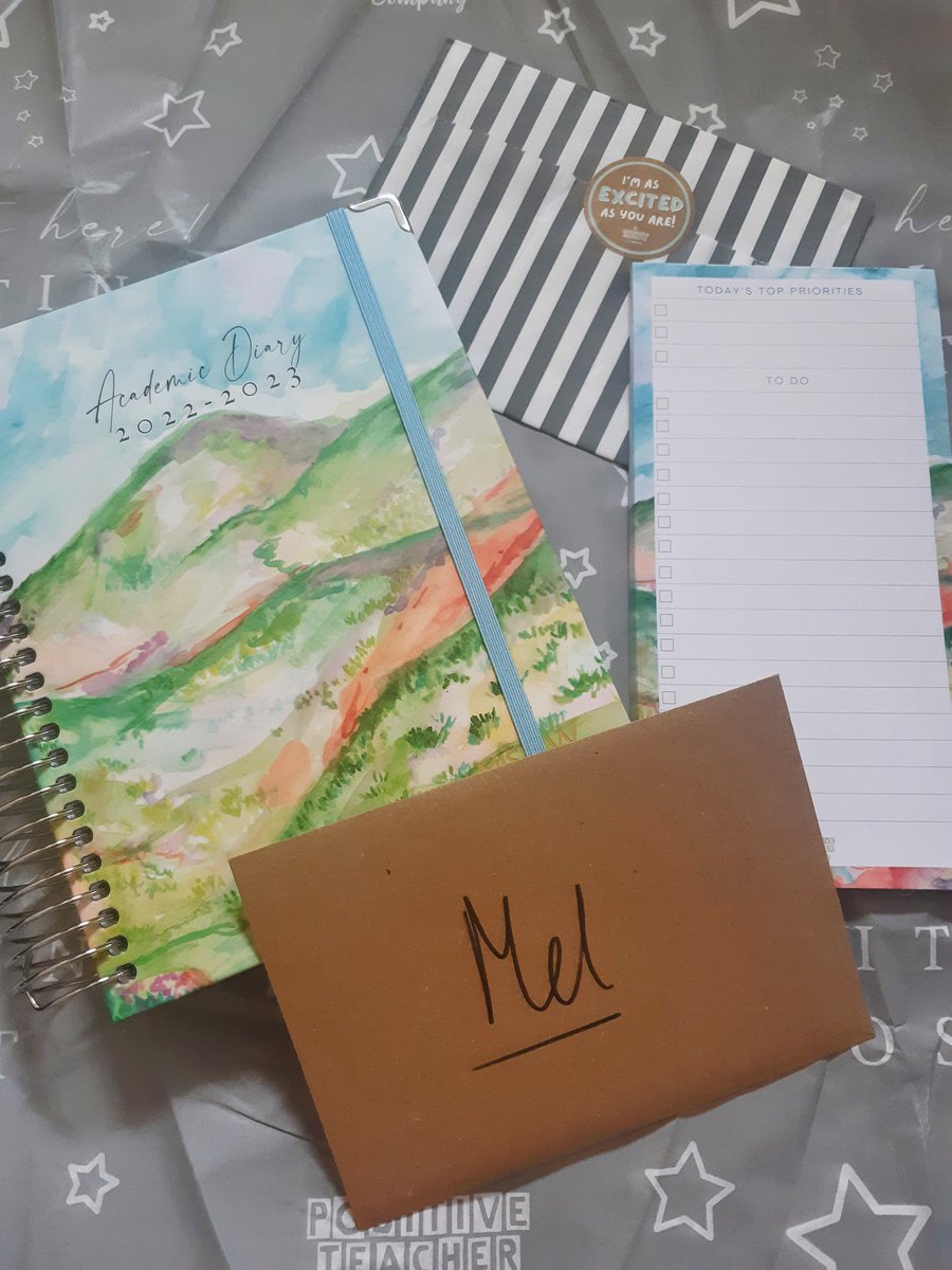 AnselmsTheFool's tweet photo. @TPositiveTC has got me through 2 years of Teach First

So only fitting to celebrate with diary number 3 after being offered a permanent job at the school and completing my final essay 🎉

Hoping to use more of the academic diary compared the full planner 🤞 https://t.co/V6YbIAG9S4