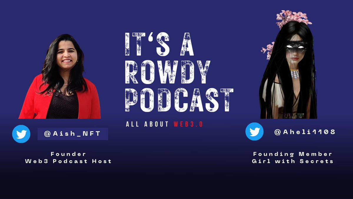 Aish_NFT's tweet photo. @aheli1108, the founding member of @gwsofficialNFT has shared her experience of being a woman in Web3. 

Watch now
https://t.co/aYyli3bsBe https://t.co/vJdS39LaUi