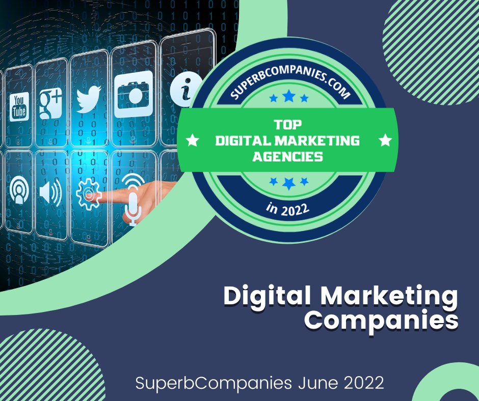 superbcompanies's tweet photo. In June 2022, our specialties compiled the top companies in the Digital Marketing Companies category at the link below:
https://t.co/vfI452KxTz
Here is our TOP10
1. Ignite Visibility
2. MultiVision Digital
3. Wpromote https://t.co/xNJKHjOFre
