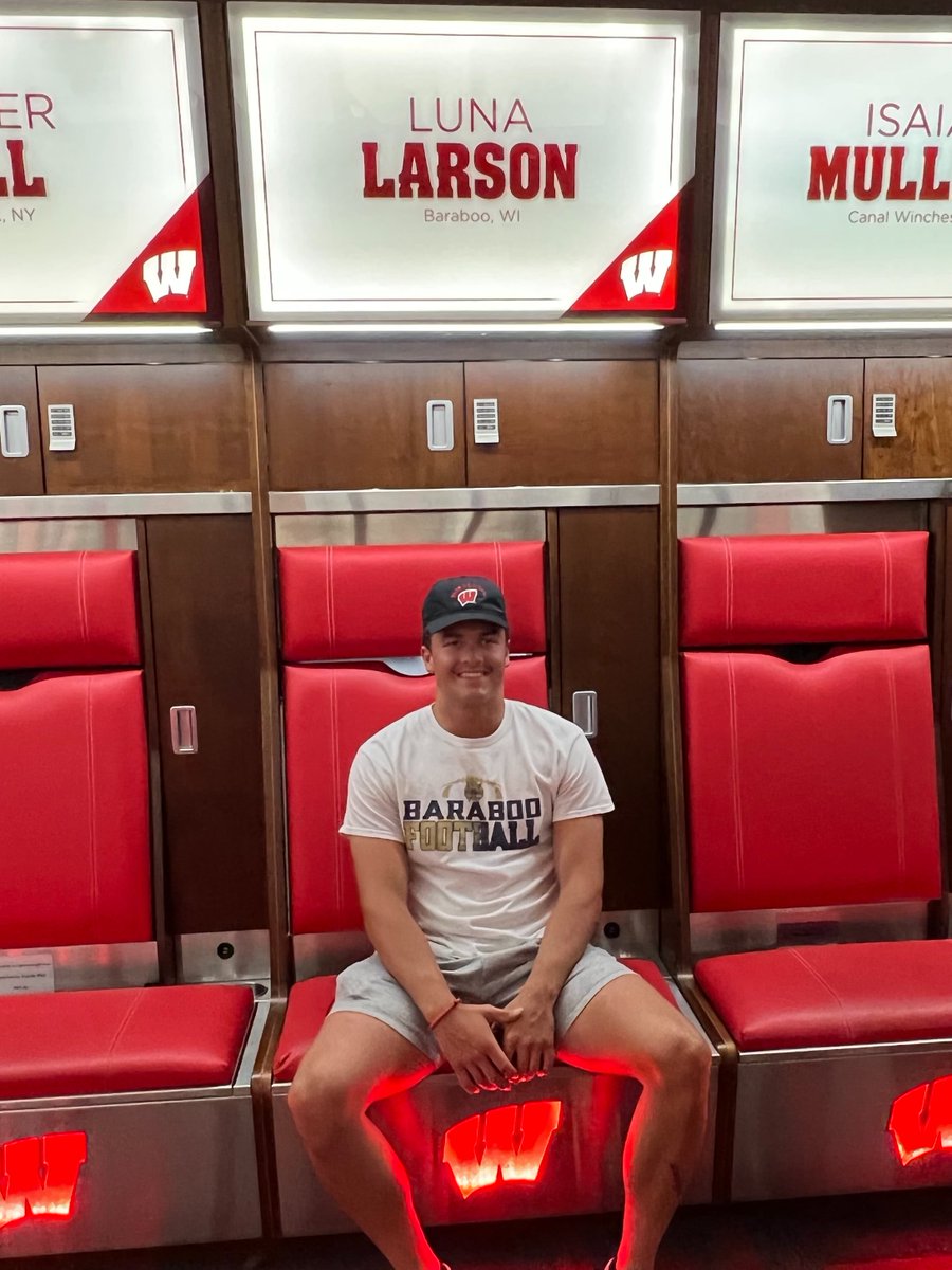 We are proud of @LunaLar06638257
as he begins his Badger career! #TPW