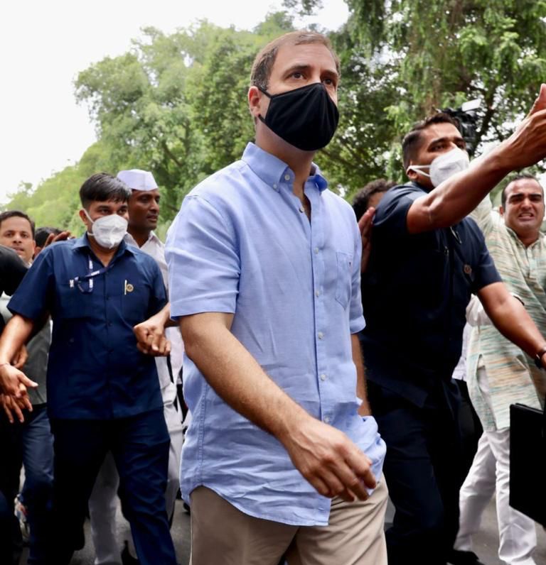 VSReddy_MP's tweet image. “Karma”….After Punjab, UP, Uttarakhand and Goa election drubbing, @RahulGandhi is finding it hard to show his face in public. I am sure he will need a full body PPE kit after 2024 general election.