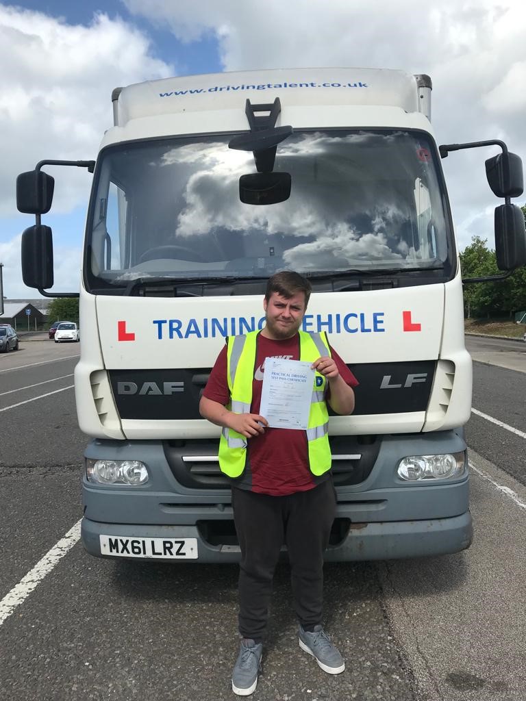 Congratulations to Josh Hunt on passing his Class 2 licence with us on Friday. Well done Josh 👏🚚😀

If you've ever thought about a career as an HGV driver, then call us on 0333 900 3 900 and our team will take you through our courses.