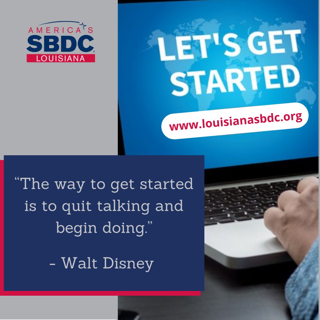 LSBDC's tweet photo. The first step to success is action. Growing your business may take a leap of faith, but effort produces rewarding results. Stay moving!
Need help growing your business?
Visit our website!
https://t.co/gPXdAdJyAd
#LSBDC #smallbiz #smallbusiness #smallbusinessowner #success https://t.co/wkkvJIu4Ay